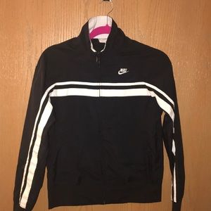 Black Nike track jacket